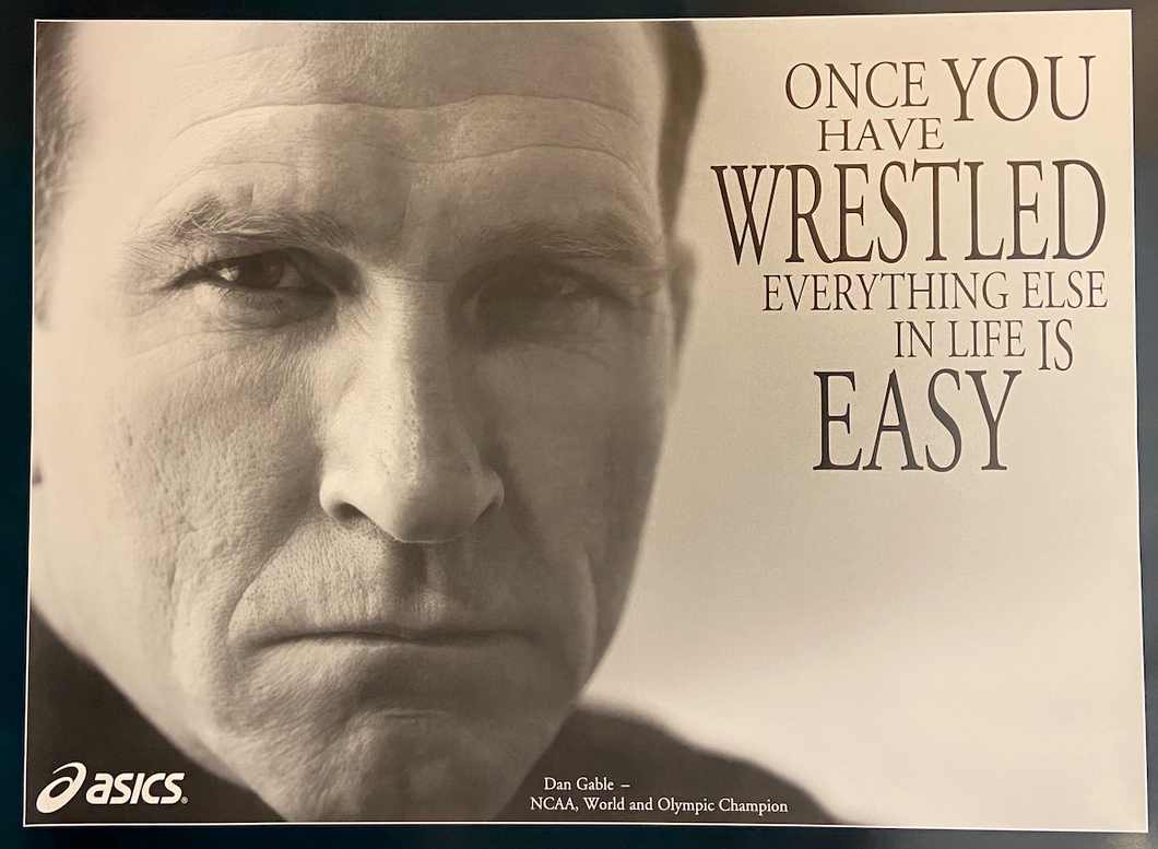 Once you wrestle, everything else in life is easy - Defense Soap